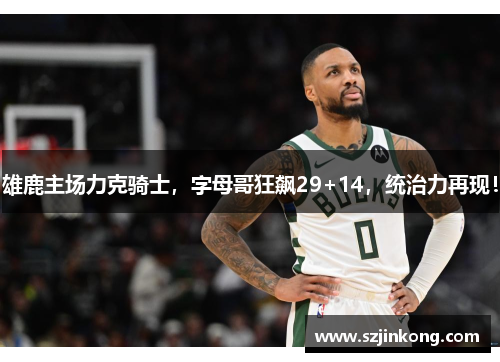 雄鹿主场力克骑士，字母哥狂飙29+14，统治力再现！